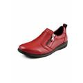 Avena Damen Hirschleder-Slipper Komfort Rot