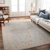 Edie 12' x 15' Traditional Mocha/Nutmeg/Bone/Dark Gray/Smoke/Medium Gray/Taupe/Amber/Dark Brown/Light Olive/Dusty Pink/Mustard Area Rug - Hauteloom