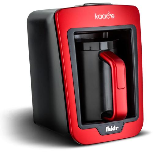 Kaave Mokkamaschine Kaffeemaschine Mokka 735 Watt LED-Beleuchtung rot - Rot - Fakir