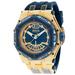 Invicta Reserve Carbon Hawk Swiss Ronda 7003.L Caliber Men's Watch - 54.5mm Gold Black Blue (38906)