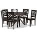 Ela Modern and Contemporary 7-Piece Dining Set