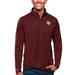 Men's Antigua Maroon Texas Southern Tigers Tribute Quarter-Zip Pullover Top