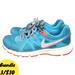 Nike Shoes | Nike Revolution 2 Sneakers Women’s Size 7 Baby Blue Neon Orang Running Shoe | Color: Blue | Size: 7