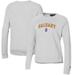 Women's Under Armour Gray SUNY Albany Great Danes All Day Pullover Sweatshirt