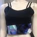Adidas Tops | Adidas Athletic/Athleisure Sports Bra/Crop Top, M, Nwt! | Color: Black/Blue | Size: M
