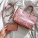 Kate Spade Bags | Kate Spade Ina Greta Court Satchel Crossbody Shoulder Bag In Peony Pink Glitter | Color: Pink | Size: Os