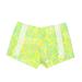 Lilly Pulitzer Shorts | Lilly Pulitzer Zip Back Shorts In Size 00 | Color: Green | Size: 00