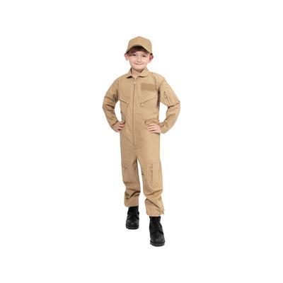 Rothco Air Force Type Flightsuit - Kids Khaki Extra Small 7207-Khaki-XS