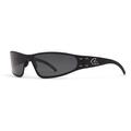 Gatorz Wraptor Sunglasses Black Frame Grey Polarized Lens WRABLK01P