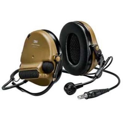 PELTOR 3M ComTac VI NIB Headset Single DL Backband 915 Mhz Coyote MT20H682BB-47N CYS