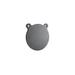 Champion Traps and Targets Champion AR500 1/4in Gong 8in Steel Target Grey 44910