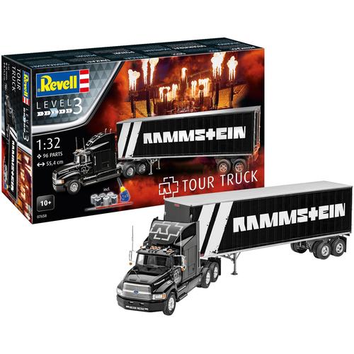Revell Modellbausatz Tour Truck Rammstein, 1:32 bunt Kinder Autos, Eisenbahn Modellbau