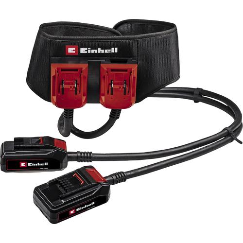 „EINHELL Gürteltasche „“Akku-Gürtel GE-PB 36/18 Li““ Taschen Länge 150 cm, ohne Akku und Ladegerät Gr. B/H/T: 30,4 cm x 29,6 cm x 10,4 cm, rot (rot, schwarz) Gürteltaschen“