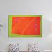 East Urban Home 'Two Fish' Painting Print on Wrapped Canvas Canvas/Metal in Green/Red/Yellow | 40 H x 60 W x 1.5 D in | Wayfair ESTN6058 40489453