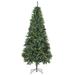 The Holiday Aisle® Artificial Pre-lit Christmas Tree w/ Ball Set Xmas Tree Decoration in Green | 6' | Wayfair F851E9AE8CCE4E1AB646FDD98CF094E8