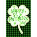 The Holiday Aisle® Happy St. Patrick"s Day 2884678 Canvas in Gray | 30 H x 20 W x 1.25 D in | Wayfair 45DF88CBFC6741679B0EFA9147B69E76