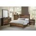 Wade Logan® Laurelyn 5 Piece Wooden Twin Bedroom Set In Rustic Pine Wood in Brown | 50.5 H x 41 W x 81 D in | Wayfair