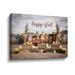 The Holiday Aisle® Happy Fall - Photograph on Canvas in Gray/Green/Orange | 16 H x 24 W x 2 D in | Wayfair A7AC0CA29BE94A6786B113D3C820884B