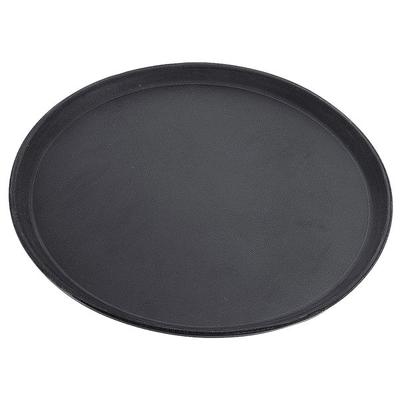 Contacto Tablett rund 40 cm Kunststoff schwarz schwarz, 40x2.2x40 cm Image