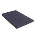 Matelas futon coeur latex ferme 13cm anthracite 160x200