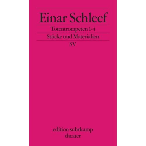 Totentrompeten - Einar Schleef, Taschenbuch