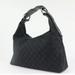 Gucci Bags | Gucci Black Monogram Gg Horsebit Hobo Bag | Color: Black/Silver | Size: Os