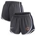 Women's Nike Charcoal Chicago Bears Logo Performance Tempo Shorts