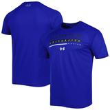 Men's Under Armour Royal Hampton Pirates Tech Performance Raglan T-Shirt