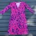 Lilly Pulitzer Dresses | Lilly Pulitzer Quarter Sleeve Dress | Color: Blue/Pink | Size: Xxs