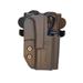 Comp-Tac International Outside The Waistband Holster Glock 31/Glock 17/Glock 22/Glock 17 Gen 5/Glock 22 Gen 5/Glock 31 Gen 5 Right Hand Black Kydex