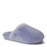 Fireside By Dearfoams Shelly Beach Shearling Scuff - Womens 10 Blue Slipper Medium