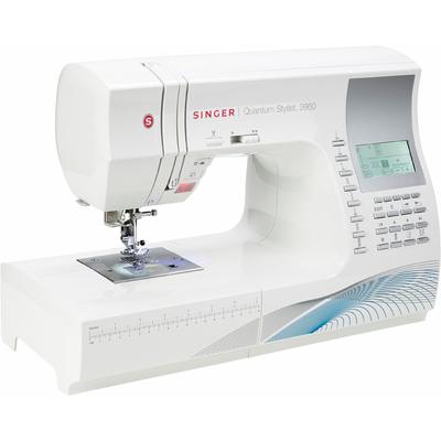 SINGER Nähmaschine "Quantum Stylist 9960", weiß, B:42cm H:29cm T:19,5cm, Nähmaschinen, 600 Stiche