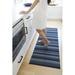 White 24 x 36 x 0.27 in Kitchen Mat - Chilewich Easy Care Bounce Stripe Shag Doormat Synthetics | 24 H x 36 W x 0.27 D in | Wayfair 200780-002