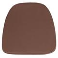 Flash Furniture Fabric Outdoor Cushion Polyester in Brown | 5 H in | Wayfair BH-BRN-GG