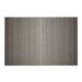 Black/White 60 x 36 W in Area Rug - Chilewich Easy Care Domino Stripe Shag Big Mat 36 x 60 | 60 H x 36 W in | Wayfair 200825-002