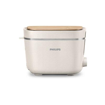 Philips - Eco Conscious Edition 5000er Serie HD2640/10 Grille-pain blanc soie, mat