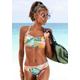 Bustier-Bikini SUNSEEKER Gr. 38, Cup C/D, gelb (weiß, gelb) Damen Bikini-Sets Ocean Blue