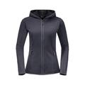 Jack Wolfskin - Women's Baiselberg Hooded Full Zip - Fleecejacke Gr L;M;S;XL;XS;XXL grau/blau;oliv