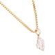 Jollys Jewellers Women's 9Carat Yellow Gold 0.15ct Diamond Pendant (9x12mm) w/ 15.5" Fancy Chain (2mm)