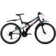 Mountainbike KS CYCLING "Topeka" Fahrräder Gr. 48 cm, 26 Zoll (66,04 cm), grau Full Suspension