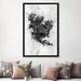 East Urban Home 'Wild North America' Graphic Art Print on Canvas Canvas/Metal in Black/Gray | 40 H x 26 W x 1.5 D in | Wayfair