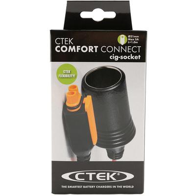 Comfort Connect Cig Socket Adapter mit 12V Steckdose 2V 100mm - Ctek