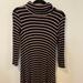 American Eagle Outfitters Dresses | American Eagle Lightweight Sweater Dress/Tunic | Color: Black/Brown | Size: S