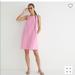 J. Crew Dresses | J.Crew Button-Back Linen Shift Dress | Color: Pink | Size: L