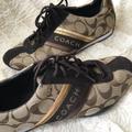 Coach Shoes | Coach Sneakers Shoes , 6m | Color: Brown/Tan | Size: 6