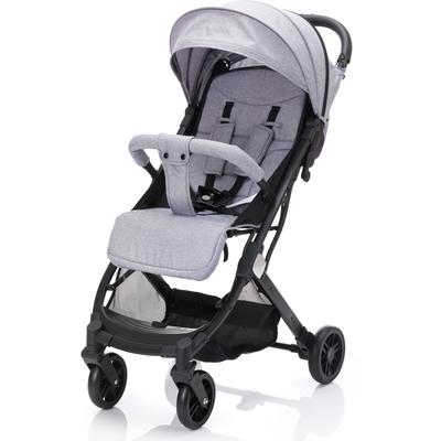 Kinder-Buggy FILLIKID "Styler, hellgrau melange" grau (hellgrau melange) Baby Kinderwagen mit Trolleygriff