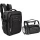 Professional Makeup Bag Makeup Backpack and Cosmetic Bag, Durable Waterproof Material with Shoulder Straps and Adjustable Dividers, Professional Makeup Artist Organizer