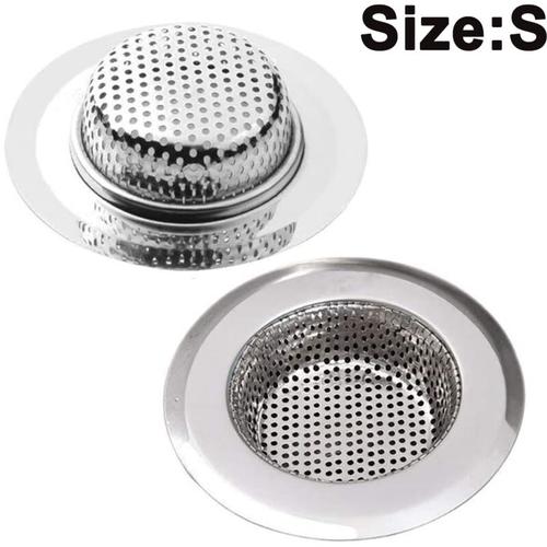 2 Stück Edelstahl Spüle Siebkorb Spüle Abflussfilter Küchengeräte und Gadgets Spüle Filter