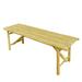 Bamboo Bench With Bamboo Slat Design
