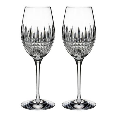 Waterford Lismore Diamond Essence Wine 11.5floz, Set of 2